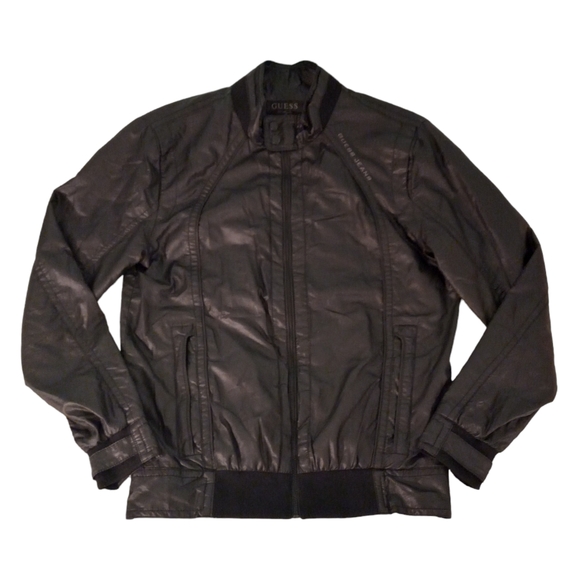 Guess Jeans Men's Moto Jacket - Picture 4 of 6